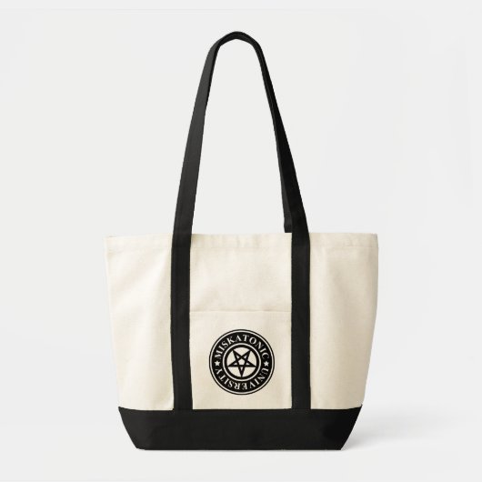 MISKATONISCHE UNIVERSITEIT TOTE BAG (Voorkant)
