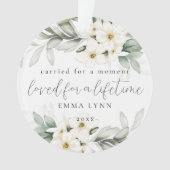 Miskraam Baby Memorial Remembrance Ornament (voorkant)