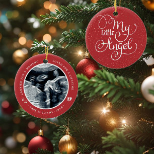 Miskraam / Baby Verlies Memorial Kerstmis Keramisch Ornament