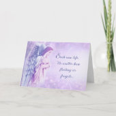 Miskraam, doodgeboorte Herdenking Kaart (Voorkant)