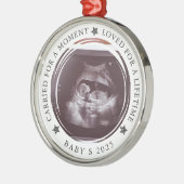 Miskraam Foto Memorial Metalen Ornament (Links)