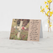 Miskraam sympathiekaart kaart (Gele Bloem)