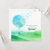 miskraam | Verlies van zwangerschap | Sympathie Kaart (Voorkant / Achterkant in situ)