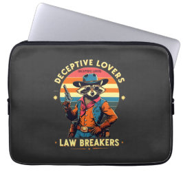 🐾 "Misleidende geliefden, wetsovertreders" – Wasb Laptop Sleeve