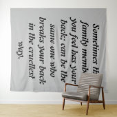 Misleidende Stropdassen: De pijn van verraad binne Wandkleed (In Situ (horizontaal))