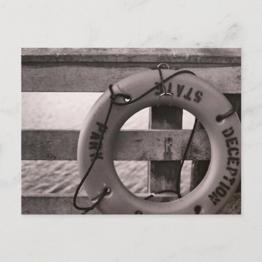 Misleiding bij Bowman's Bay Briefkaart (Voorkant)