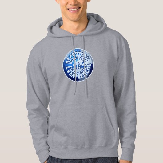 Misleiding is overal hoodie (Voorkant)