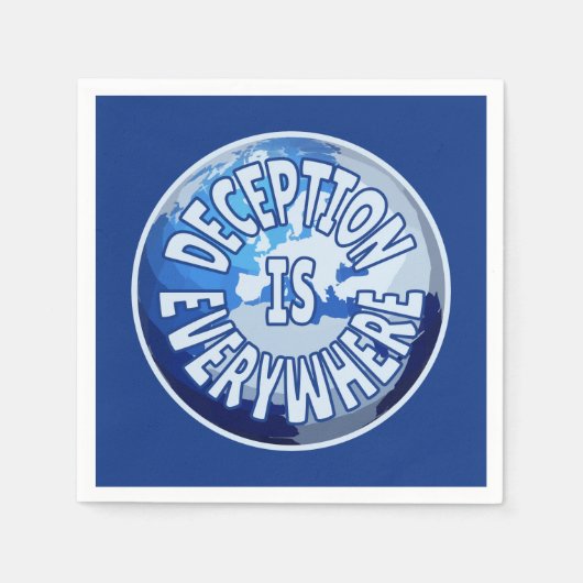 Misleiding is overal servet (Voorkant)