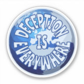 Misleiding is overal sticker (Voorkant)