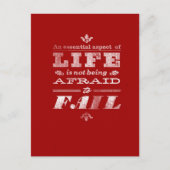 Mislukking Briefkaart (Voorkant)