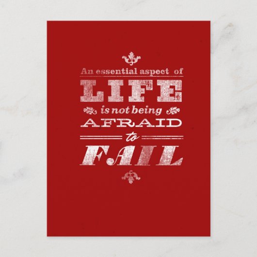 Mislukking Briefkaart (Voorkant)