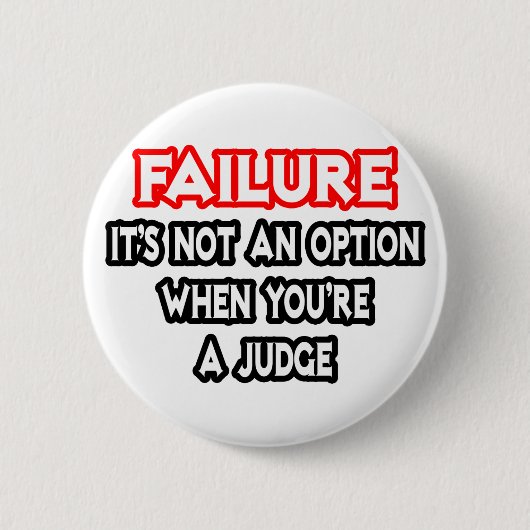 Mislukking...Geen optie...Rechter Ronde Button 5,7 Cm (Voorkant)
