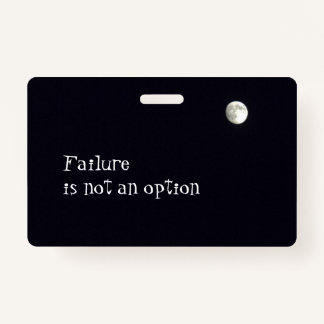 Mislukking in geen gepersonaliseerde optie badge