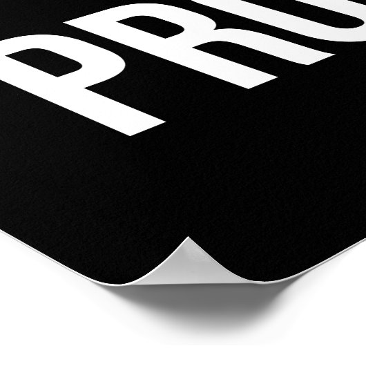 Mislukking is een succes in uitvoering - Motivatie Poster (Hoek)