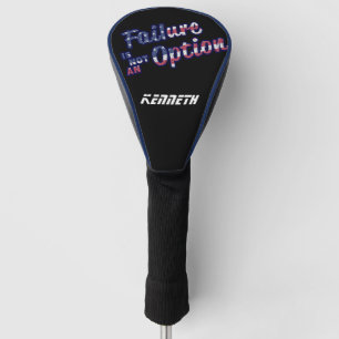 Mislukking is geen optie in Amerikaanse kleuren. Golfheadcover