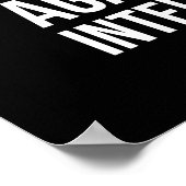 Mislukking is kans - Gym, puinhoop, succes Poster (Hoek)