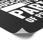 Mislukking is niet het tegenovergestelde van succe poster (Hoek)