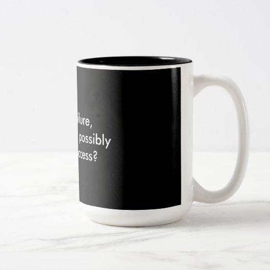 Mislukking, onderdeel van de mok Creatief Proces (Rechts)