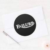 Mislukt Ronde Sticker (Envelop)