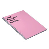 Mislukte Aandacht Notitieboek (Rechterzijde)
