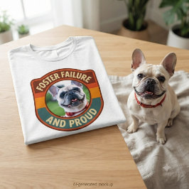 Mislukte Pleegzorg en Trots Huisdier Foto Cadeau Tri-Blend Shirt