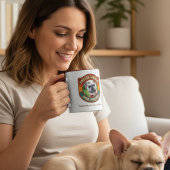 Mislukte Pleegzorg en Trots Retro Dierenreddingsca Mok