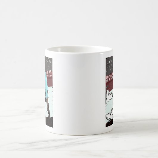 Mislukte schaatser koffiemok (Center)