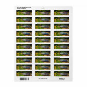 Mismaloya Boats on The River 0350 Address Etiket (Full Sheet)