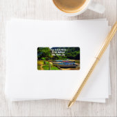 Mismaloya Boats on The River 0350 Address Etiket (Insitu)