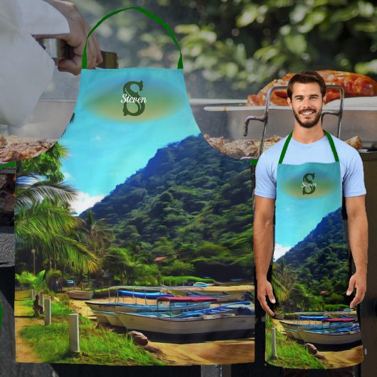 Mismaloya Boats op de rivier 0350 Schort