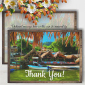 Mismaloya, dank u wel 0331 bedankkaart