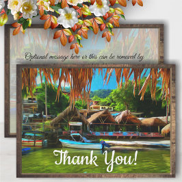 Mismaloya, dank u wel 0331 bedankkaart