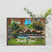 Mismaloya, dank u wel 0331 bedankkaart (Staand voorkant)