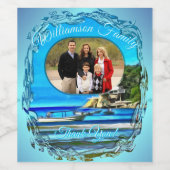 Mismaloya Familie Dank u 0346 Wijn Etiket (Enkel label)