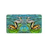 Mismaloya Pelicans 0329 Adres Etiket (Voorkant)