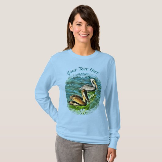 Mismaloya Pelicans 0329 T-shirt (Voorkant volledig)