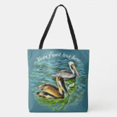 Mismaloya Pelicans 0329 Tote Bag (Voorkant)