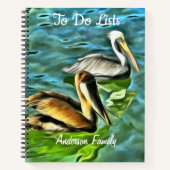 Mismaloya Pelicans Foto van 0329 Notitieboek (Voorkant)