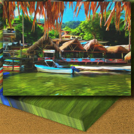 Mismaloya River 0331 Art Canvas Afdruk