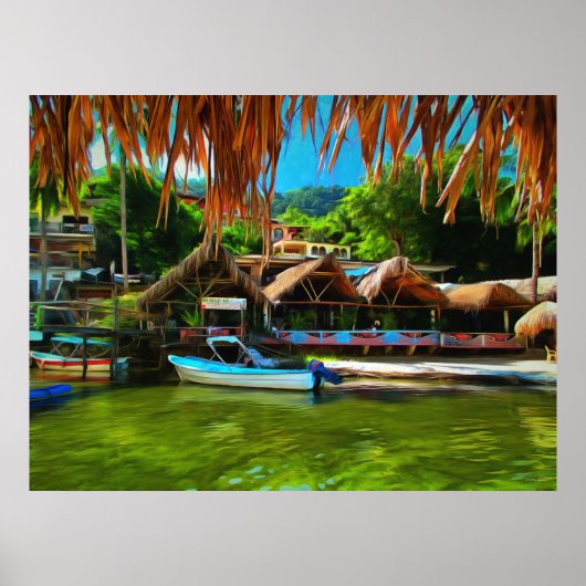 Mismaloya River 0331 Art Print (Voorkant)