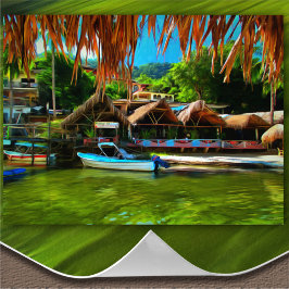 Mismaloya River 0331 Art Print