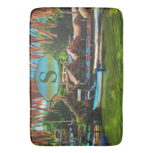 Mismaloya River 0331 Badmat (Voorkant Verticaal)