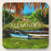 Mismaloya River 0331 Bier Onderzetter (Voorkant)