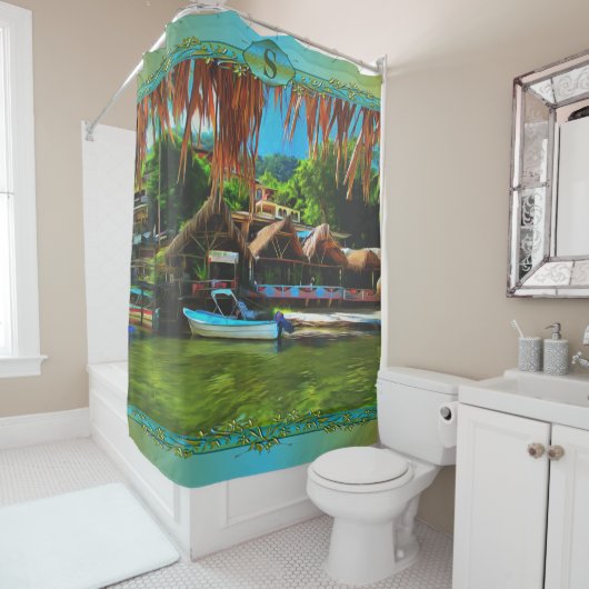 Mismaloya River 0331 Douchegordijn (In situ)