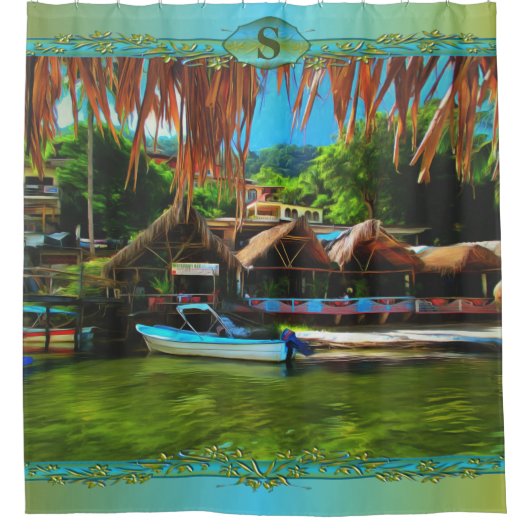 Mismaloya River 0331 Douchegordijn (Voorkant)