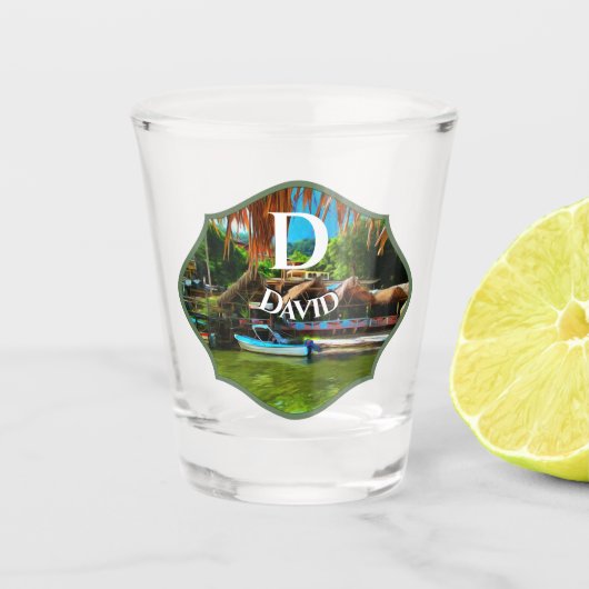 Mismaloya River 0331 Shot Glas (Voorkant)