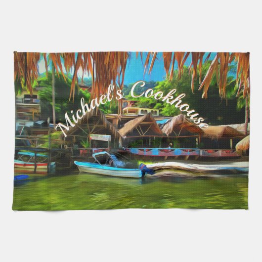 Mismaloya River 0331 Theedoek (Horizontaal)