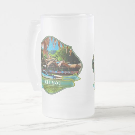 Mismaloya River Crest 0331 Matglas Bierpul (Voorkant links)