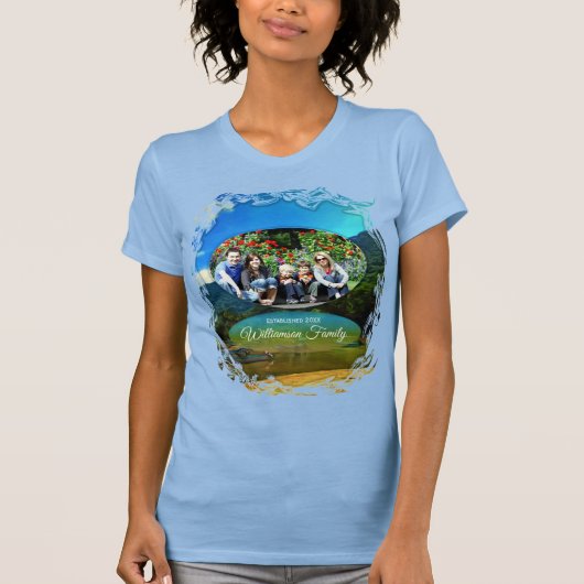 Mismaloya River Family 0344 T-shirt (Voorkant)