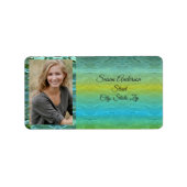 Mismaloya River Flow 0329 Adres Etiket (Voorkant)